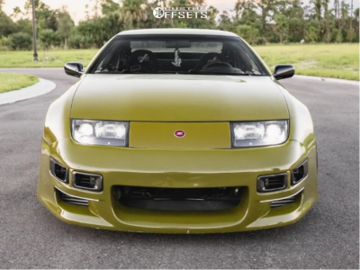 1990 Nissan 300ZX with 18x9.5 22 Aodhan Ds06 and 245/40R18 Falken