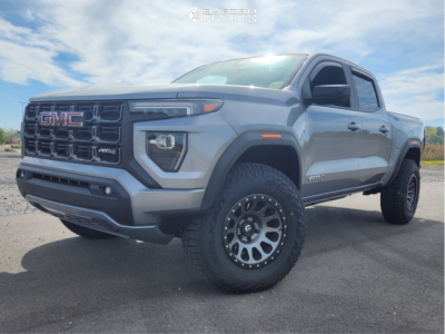 2023 GMC Canyon - 17x9 -12mm - Fuel Vector - Stock Suspension - 245/75R17