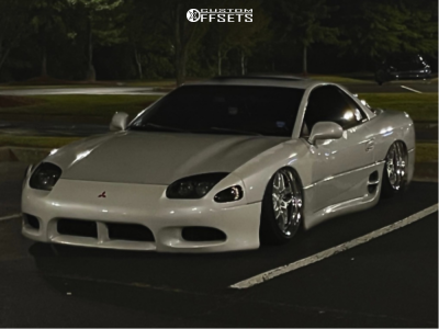 1994 Mitsubishi 3000GT SL - 18x10 38mm / 18x10.5 31mm - GMR Evoke - Coilovers - 225/40R18 / 225/40R18