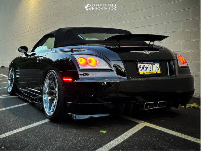 2005 Chrysler Crossfire with 19x8.5 10 GMR Paladin and 215/35R19 Cooper ...