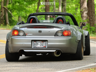 2000 Honda S2000 with 18x10.5 12 Kansei Knp and 265/35R18 Kenda