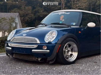 2003 Mini Cooper with 15x8 0 MST Time Attack and 205/45R15 Ironman ...