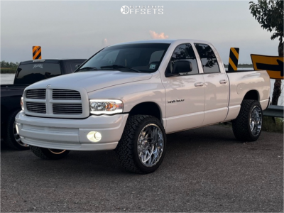 2005 Dodge Ram 1500 - 22x12 -44mm - TIS 544c - Leveling Kit - 33x12.5