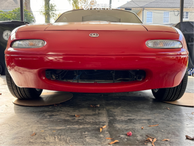 1996 Mazda Miata with 15x8 28 Enkei Rpf1 and 205/50R15 Hankook Ventus