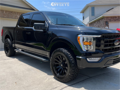 2023 Ford F-150 with 20x9 0 Fuel Blitz and 295/60R20 Nitto