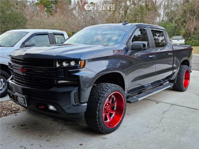 2021 Chevrolet Silverado 1500 with 22x12 -44 Off Road