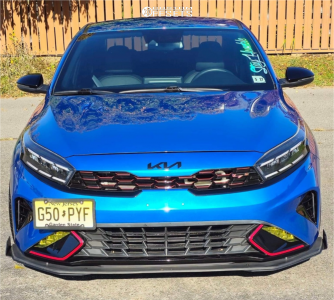 2022 Kia Forte with 18x8.5 35 ARC Ar9 and 225/40R18 Hankook Ventus S1