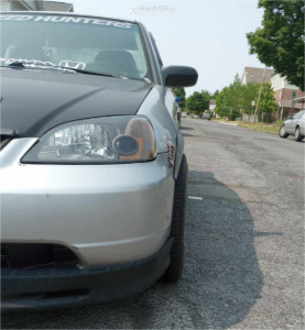 2001 Honda Civic with 16x8 15 MST Mt11 and 205/40R16 Toyo Tires Proxes ...