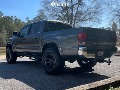 2023 Toyota Tacoma with 17x8.5 0 Icon Alloys Rebound and 235/80R17 ...