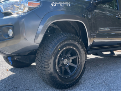 2023 Toyota Tacoma with 17x8.5 0 Icon Alloys Rebound and 235/80R17 ...