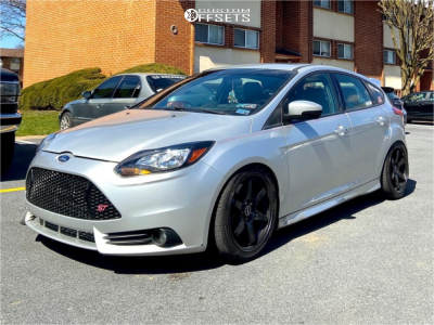 2013 Ford Focus ST - 18x8 35mm - NS Ns1507 - Coilovers - 235/40R18