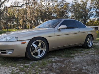 1992 Lexus SC300 with 17x8 35 Vors Sp1 and 235/45R17 Nitto NT555 G2 and ...