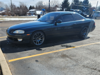 1993 Lexus SC300 with 18x9.5 35 Vors Tr4 and 225/40R18 Lexani