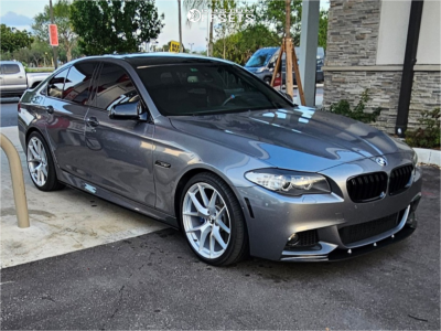 2011 BMW 535i XDrive with 20x9 30 Aodhan Aff7 and 255/35R20