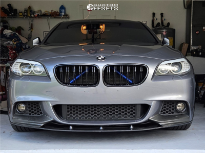 2011 BMW 535i XDrive with 20x9 30 Aodhan Aff7 and 255/35R20