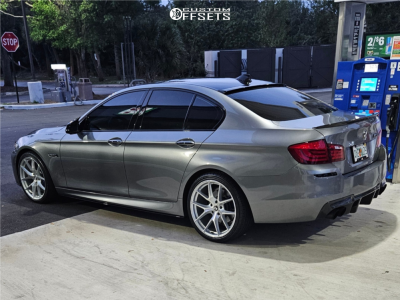 2011 BMW 535i XDrive with 20x9 30 Aodhan Aff7 and 255/35R20