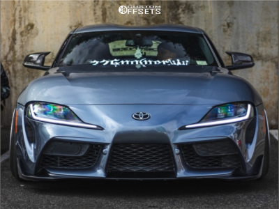 2021 Toyota GR Supra with 18x10 11 Weds Ratzingers and 215/40R18