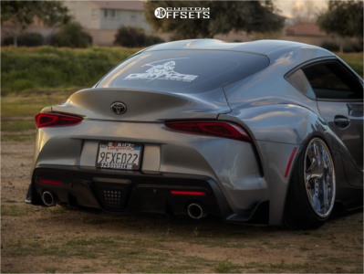 2021 Toyota GR Supra with 18x10 11 Weds Ratzingers and 215/40R18