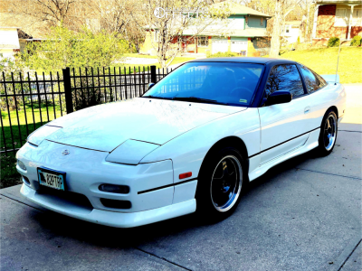 1993 Nissan 240SX with 17x8 30 Vors Sp1 and 225/45R17 Falken