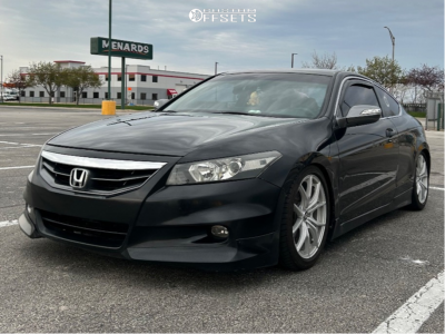 2010 Honda Accord EX - 18x8 35mm - Drag Dr67 - Coilovers - 245/40R18