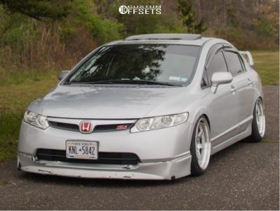 限定アウトレットセール：通販 Honda 2008 Civic 225/40R18 and Ds09 Aodhan 30 18x9.5 with ミニカー