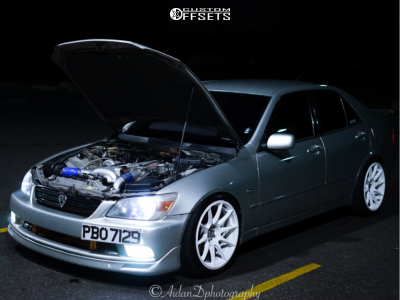 2001 Lexus IS300 with 18x8.75 20 XXR 527 and 225/40R18 Duraturn