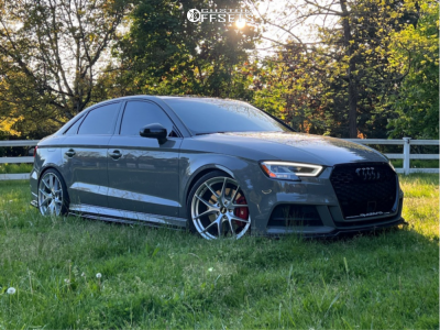 2020 Audi S3 with 19x8.5 30 ESR Rf2 and 235/35R19 Toyo Tires Extensa A ...