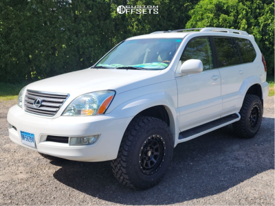 魔王！ 2007 Lexus GX470 with 17x9 -12 Rocktrix RT114 and 285/70R17
