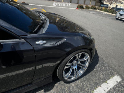 2013 Scion FR-S with 18x9.5 22 Kansei Neo and 255/35R18 Michelin