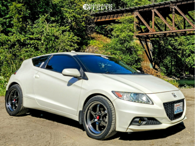 2015 Honda CR-Z with 18x8.5 35 Aodhan Ah08 and 235/40R18 Toyo