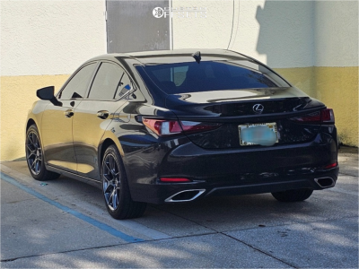 2019 Lexus ES350 with 18x8.5 35 Aodhan Ah11 and 235/45R18 Bridgestone