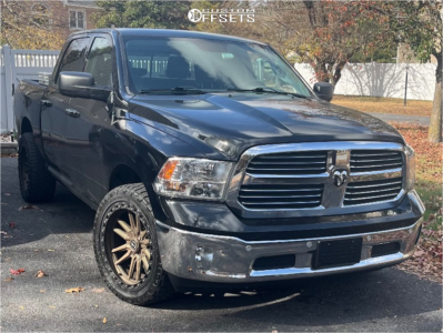 2018 Ram 1500 with 22x10 18 XVR1 Offroad Veneta and 285/45R22 Nitto ...