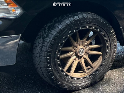 2018 Ram 1500 with 22x10 18 XVR1 Offroad Veneta and 285/45R22 Nitto ...