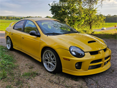 2003 Dodge Neon with 18x8.5 30 ESR Cs11 and 215/35R18 Lexani Lxuhp