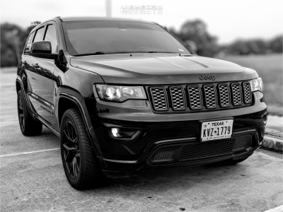 2018 Jeep Grand Cherokee with 20x9 34 OE Performance 181 and 295/45R20 ...