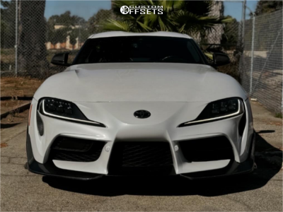 2021 Toyota GR Supra with 19x9.5 22 Kansei Astro and 265/35R19