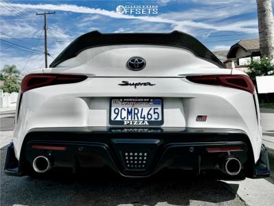 2021 Toyota GR Supra with 19x9.5 22 Kansei Astro and 265/35R19