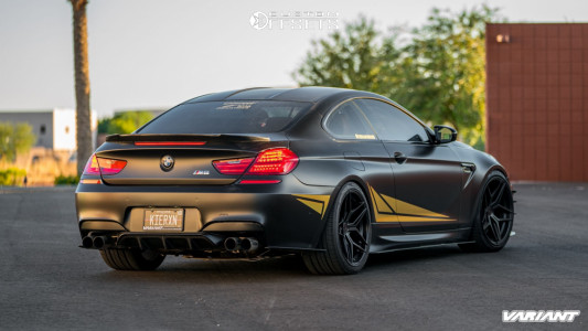 2013 BMW M6 with 20x10 30 Variant Xenon and 255/35R20 Toyo Tires Proxes ...