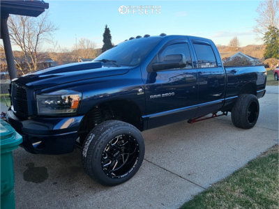 2006 Dodge Ram 2500 SLT - 20x12 -44mm - Weld Off-Road Fulcrum - Leveling Kit - 305/50R20