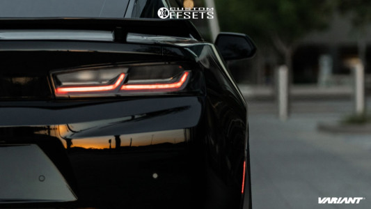 2018 Chevrolet Camaro with 20x10 25 Variant Krypton and 285/30R20 Nitto ...