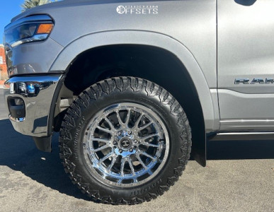 2025 Ram 1500 with 20x10 -19 Hardcore Offroad Hc101 and 275/65R20 Radar ...