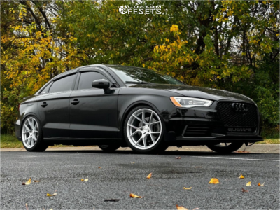 2016 Audi A3 Quattro with 18x8.5 35 Aodhan Ah11 and 225/40R18