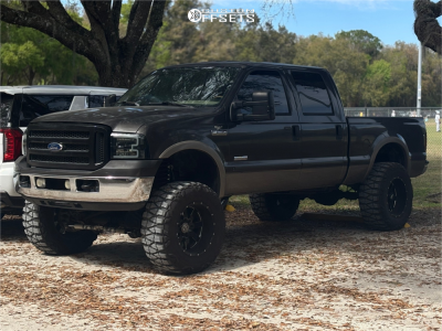 2006 Ford F-250 Super Duty Wheel Offset Slightly Aggressive