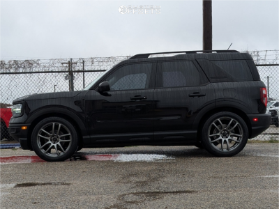 2021 Ford Bronco Sport with 20x8.5 35 Vors Tr4 and 255/45R20 Cooper