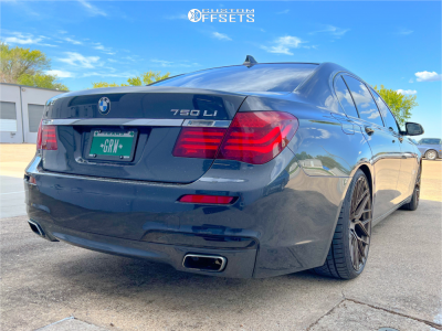 2013 BMW 750Li with 20x9 30 Aodhan Aff9 and 245/40R20 Nitto Motivo and ...