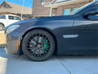 2013 BMW 750Li with 20x9 30 Aodhan Aff9 and 245/40R20 Nitto Motivo and ...