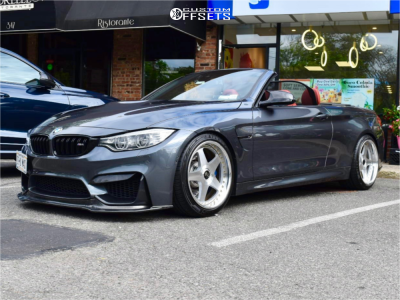 2016 BMW M4 Base - 19x10 28mm / 19x11 33mm - GMR King - Coilovers - 245/40R19 / 265/35R19