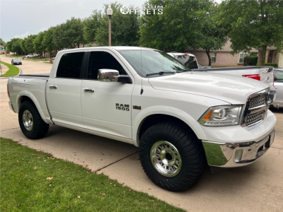 2014 Ram 1500 with 17x9 -12 Raceline Ryno and 35/12.5R17 RBP Repulsor ...