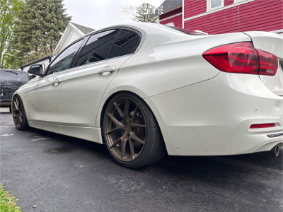 2017 BMW 328d with 19x8.5 35 Aodhan Aff7 and 235/35R19 Lexani Lx-twenty