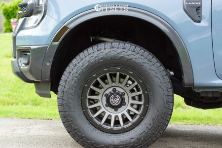 2024 Ford Ranger with 17x8.5 25 Icon Rebound and 285/70R17 Falken ...